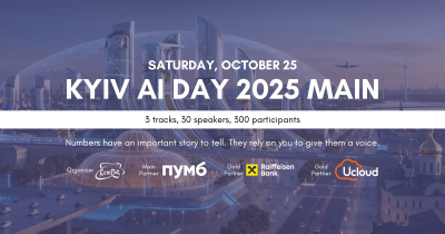 Kyiv AI Day 2025 Main Kyiv AI Day 2025 Main