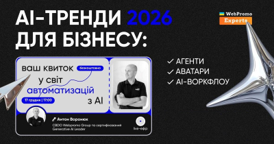 AI-тренди 2026 для бізнесу: агенти, аватари, АІ-воркфлоу